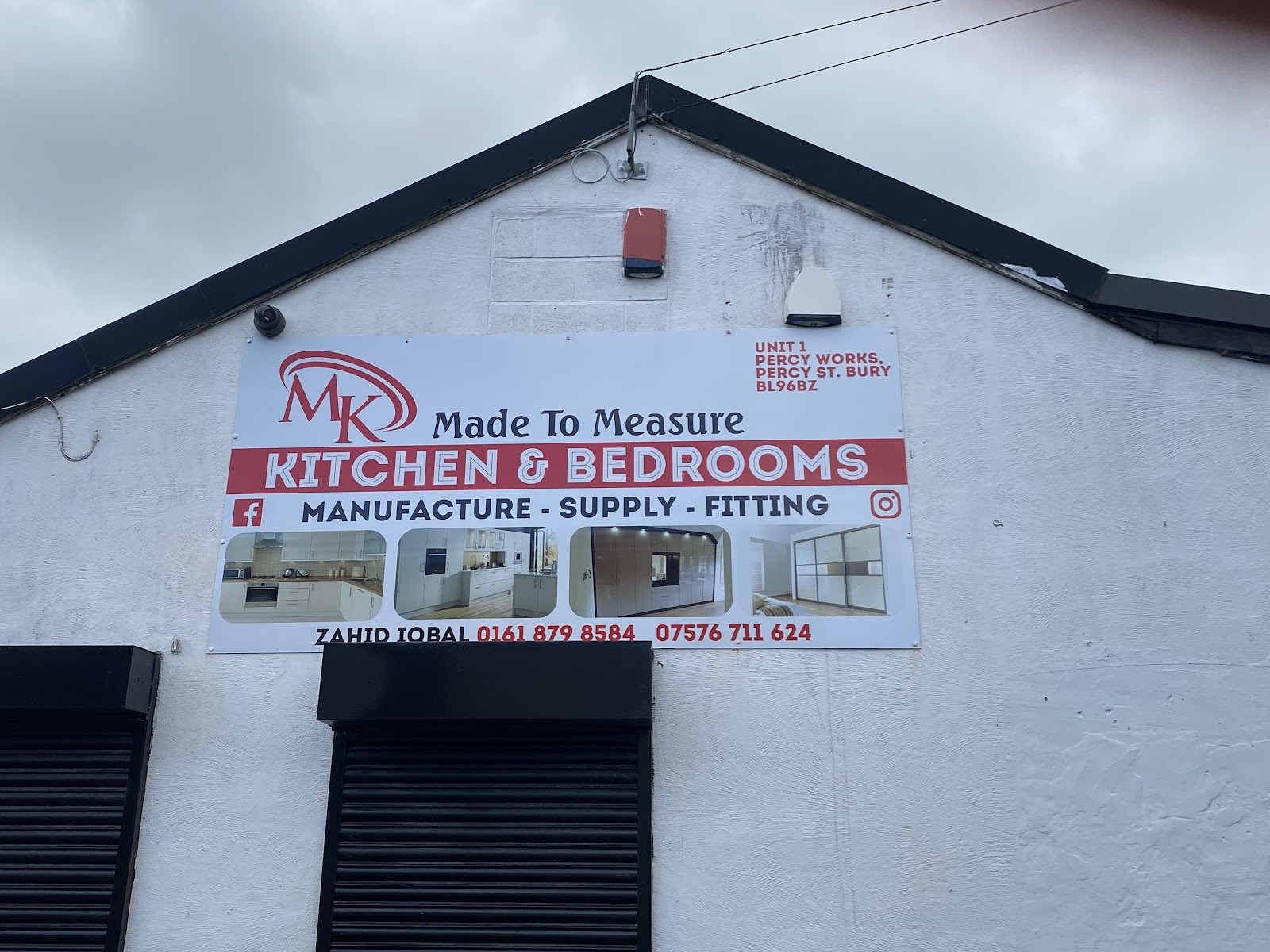 Bespoke fitted kitchen by M. K. Kitchen and Bedrooms in Bury